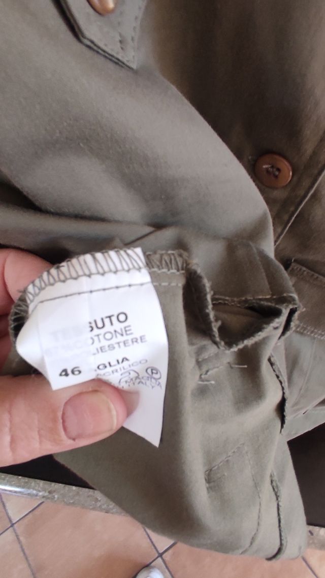 Giubbino donna verde oliva