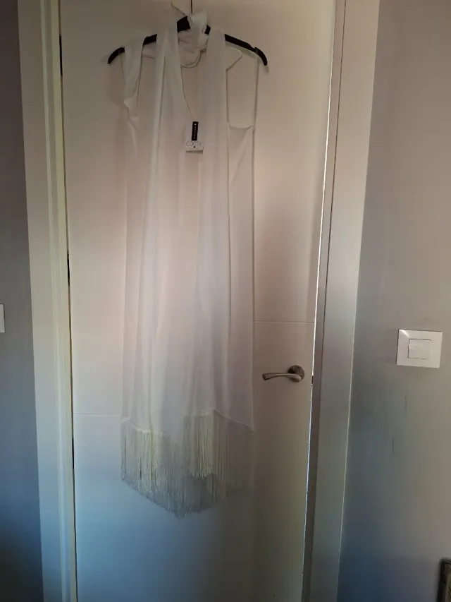 Vestido Coosy blanco talla XL