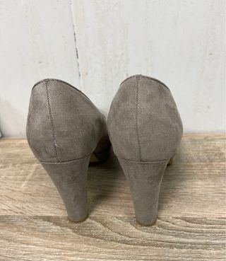 Zapatos de tacón camel talla 36