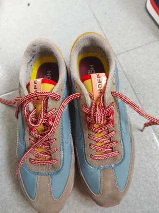Zapatillas HOFF Beige y Azul