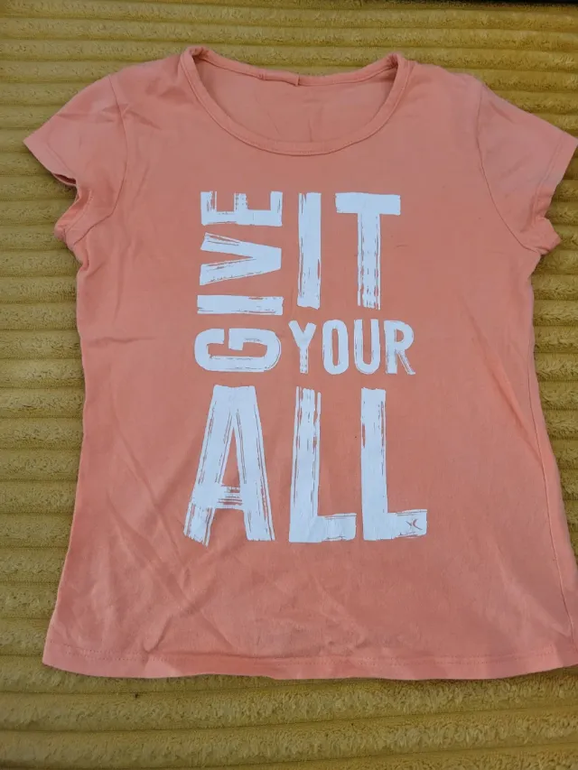 Camiseta niña GIVE YOUR ALL