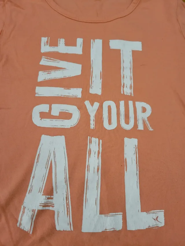 Camiseta niña GIVE YOUR ALL