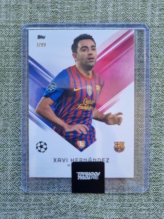 XAVI (Numerada) LEGEND. TOPPS TOTAL FOOTBALL 2026