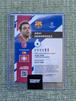 XAVI (Numerada) LEGEND. TOPPS TOTAL FOOTBALL 2026