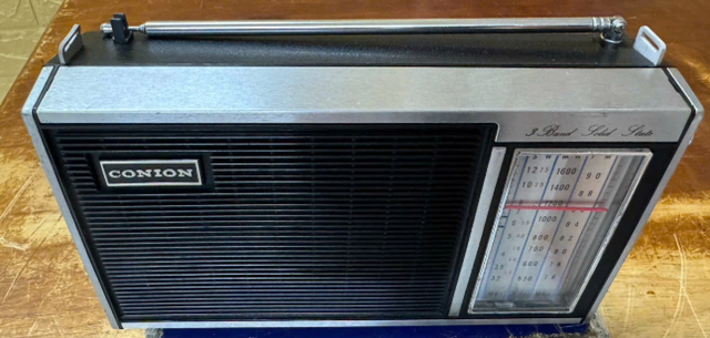 Radio Antigua Conion CR-P36F Japan 1969