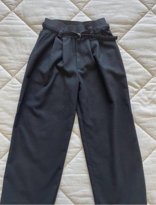 Pantalone a Palazzo Bambina Nero
