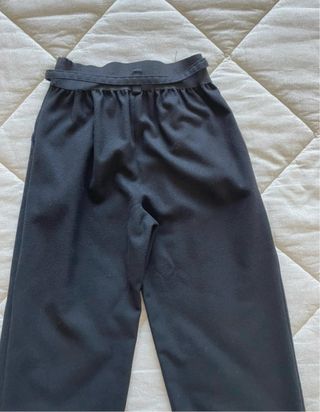 Pantalone a Palazzo Bambina Nero