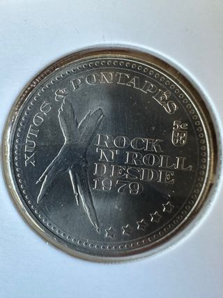 Moeda 5c Rock N Roll Desde 1979