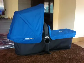 Carrito Gemelar Bugaboo donkey Azul