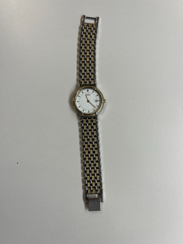 Reloj Seiko Quartz Vintage Oro/Plata