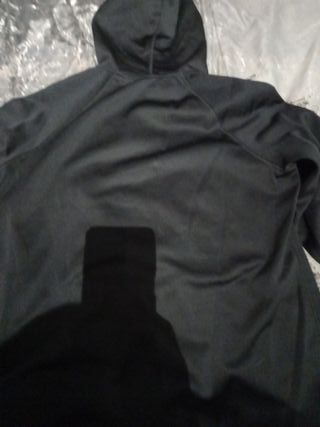 Sudadera Nike Negra y Verde Chica