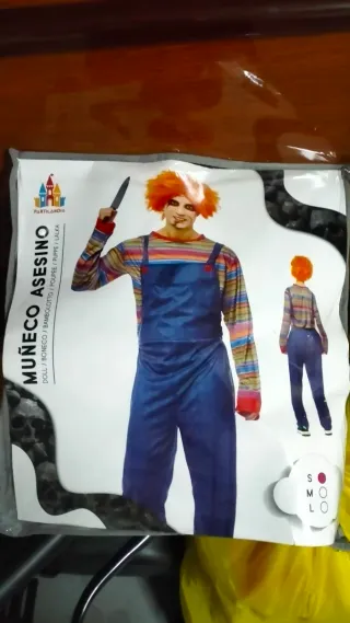 Disfraz Muñeco Asesino Chucky Talla S