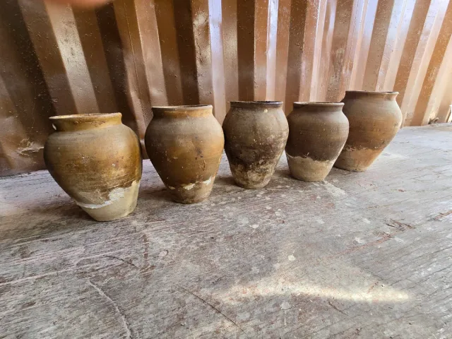 LOTE 5 VASIJAS DE BARRO ☎️683469031☎️