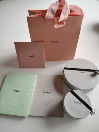 Joyero Tous Rosa y Plateado