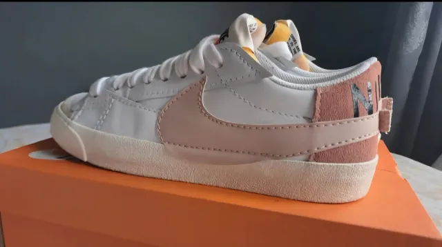 Zapatillas Nike Blazer Low 77 Jumbo Rosa/Blanco