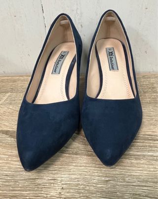 Zapatos de tacón azul Xti talla 37