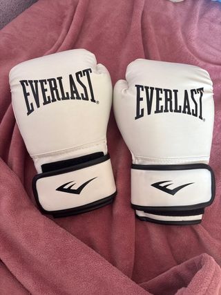 Guantes de Boxeo Everlast Blancos