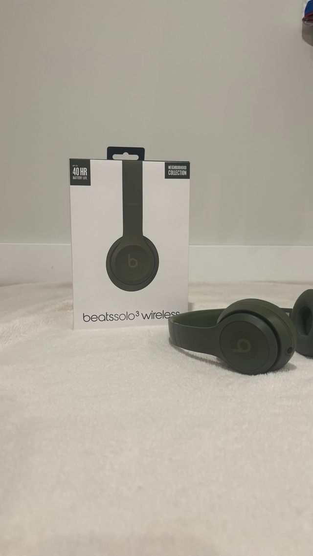 Beats Solo 3 Wireless Verde Militare