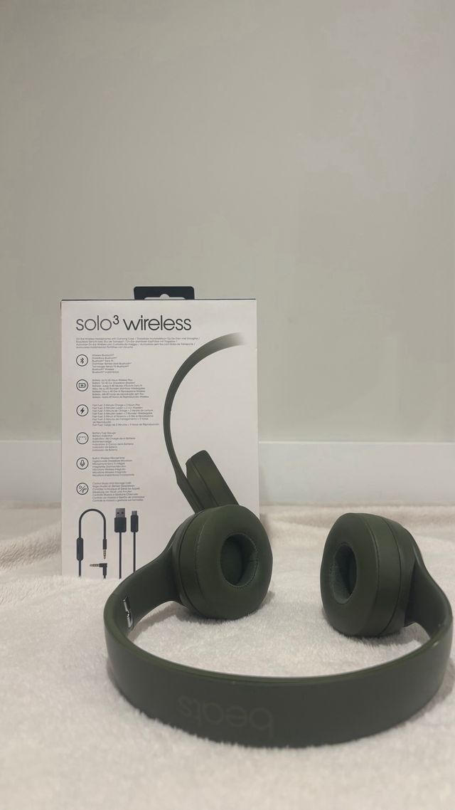 Beats Solo 3 Wireless Verde Militare