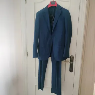 Traje chaqueta azul