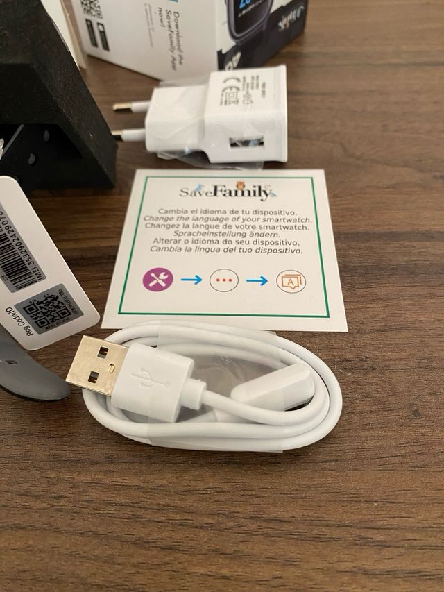 Reloj SaveFamily Senior 4G GPS Negro