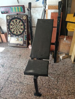 Banco de pesas ajustable