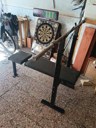 Banco de pesas ajustable