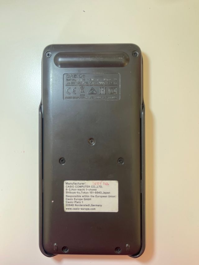 Calculadora Casio fx-82MS Negra