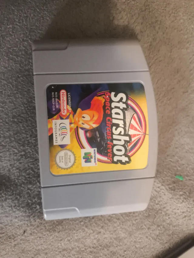 Starshot: Space Circus Fever N64