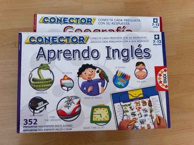 Juegos EDUCA: Aprendiendo Inglés y Geografía