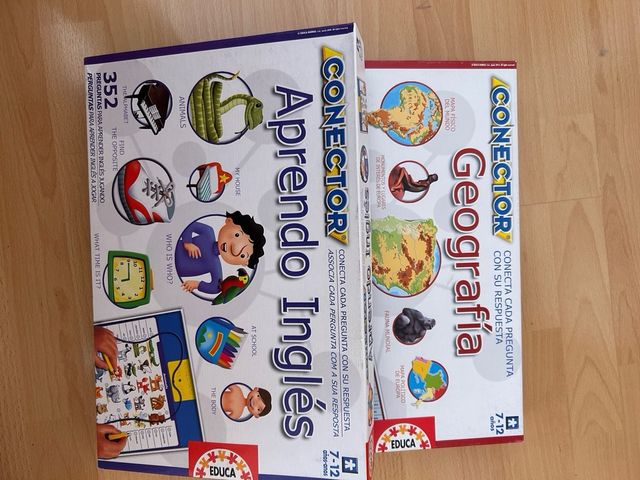 Juegos EDUCA: Aprendiendo Inglés y Geografía