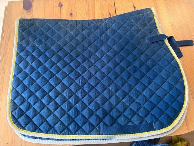 Sudadero azul para caballo