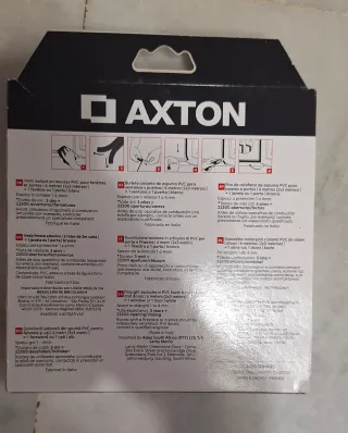 Burlete espuma Axton 1-4mm 6m