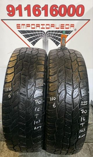 -225 70 16 T COOPER RUEDA AL 90% VIDA UTIL