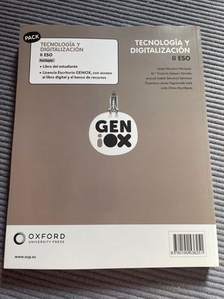Tecnología y Digitalización II ESO. Libro del e...