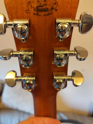 Washburn Acústica Zurda Sin Uso, con maleta.