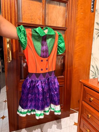 Disfraz Halloween Naranja y Morado