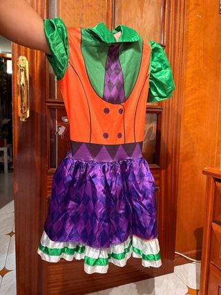 Disfraz Halloween Naranja y Morado