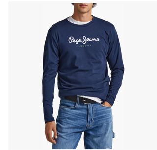 Camiseta Pepe Jeans Manga Larga Azul