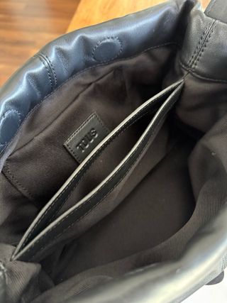 Bolso bandolera piel Tous negro
