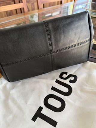 Bolso bandolera piel Tous negro