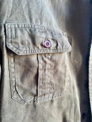 Camisa Pepe Jeans Hombre Manga Corta Verde Oliva T