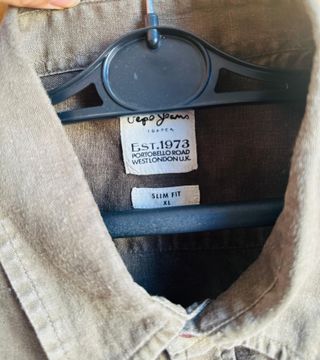 Camisa Pepe Jeans Hombre Manga Corta Verde Oliva T