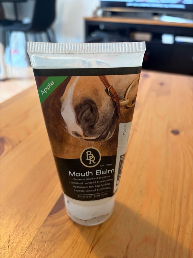 Bálsamo para boca de caballo BR Apple
