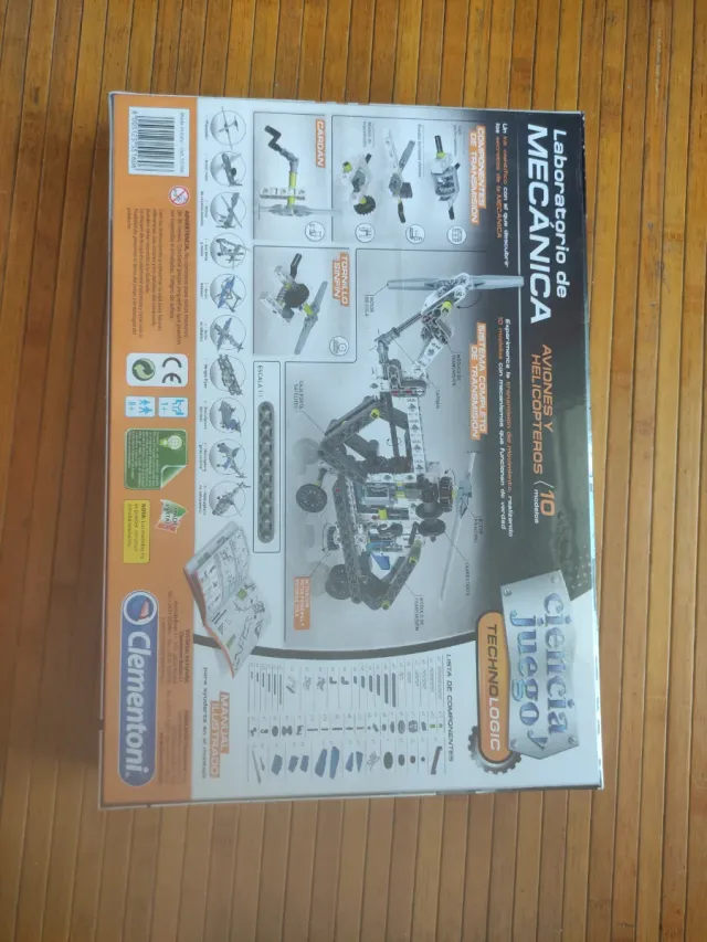 Laboratorio de Mecánica Clementoni Aviones y Helic