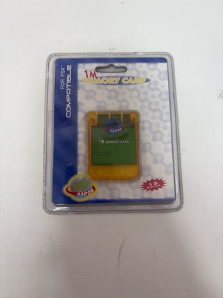 Tarjeta Memoria PS1 Hador 1M Compatible precintado