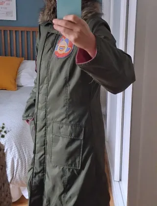 Parka verde