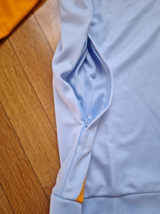 Chaqueta Real Madrid Adidas Azul Naranja