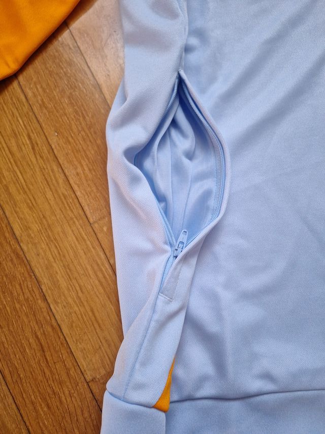 Chaqueta Real Madrid Adidas Azul Naranja