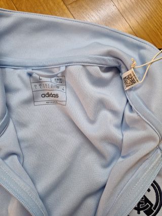 Chaqueta Real Madrid Adidas Azul Naranja